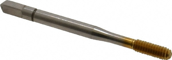 Balax 11627-01T Thread Forming Tap #8-32 UNC, Bottoming Chamfer, High-Speed Steel, Titanium Nitride Finish
