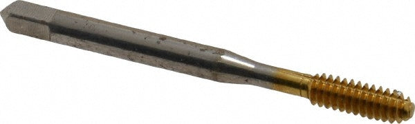 Balax 11963-01T Thread Forming Tap #10-24 UNC, Bottoming Chamfer, High-Speed Steel, Titanium Nitride Finish