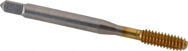 Balax 11964-01T Thread Forming Tap #10-24 UNC, 3B Class of Fit, Bottoming Chamfer, High-Speed Steel, Titanium Nitride Finish