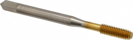 Balax 12185-01T Thread Forming Tap #10-32 UNF, 2B Class of Fit, Bottoming Chamfer, High-Speed Steel, Titanium Nitride Finish