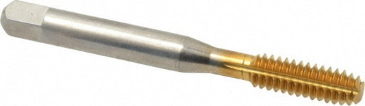 Balax 12646-01T Thread Forming Tap 1/4-20 UNC, 2B Class of Fit, Bottoming Chamfer, High-Speed Steel, Titanium Nitride Finish