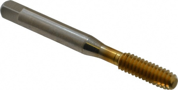 Balax 12648-01T Thread Forming Tap 1/4-20 UNC, 2B Class of Fit, Bottoming Chamfer, High-Speed Steel, Titanium Nitride Finish