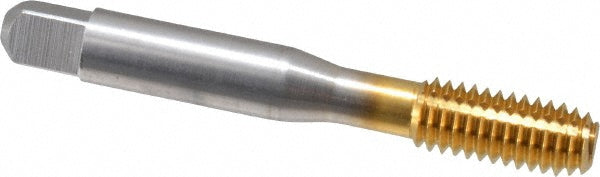 Balax 13447-01T Thread Forming Tap 3/8-16 UNC, 2B & 3B Class of Fit, Bottoming Chamfer, High-Speed Steel, Titanium Nitride Finish