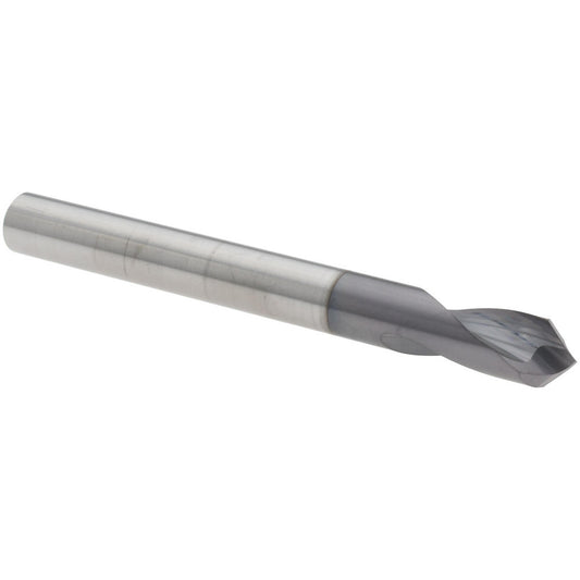 Harvey Tool 37516-C3 Spotting Drill 1/4" Dia, 90 deg, 2-1/2" OAL, Solid Carbide