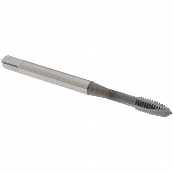 OSG 1750408 Spiral Point Tap M4x0.70 Metric Coarse, 3 Flutes, Plug, 6H Class of Fit, Vanadium High Speed Steel, TiCN Coated
