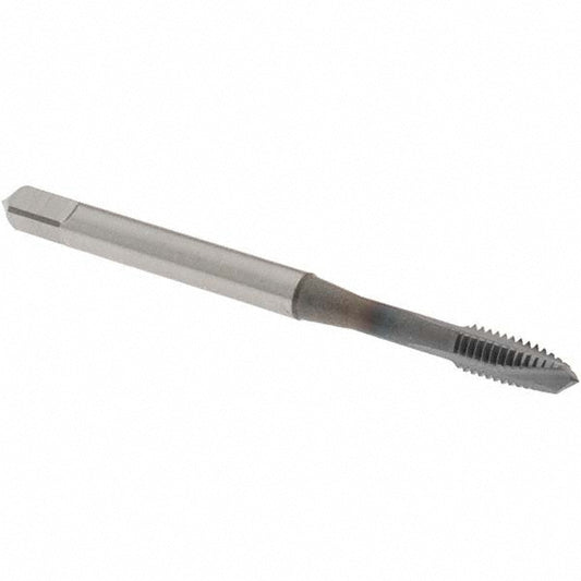 OSG 1750408 Spiral Point Tap M4x0.70 Metric Coarse, 3 Flutes, Plug, 6H Class of Fit, Vanadium High Speed Steel, TiCN Coated