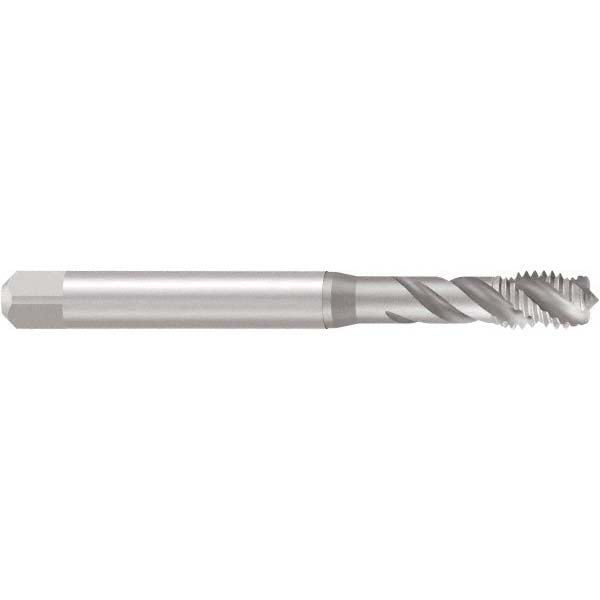 Emuge B0513500.0971 M6x1.00 Metric Coarse/EGM, 3 Flute, 45&deg Helix, Bottoming Chamfer, Bright Finish, Cobalt Spiral Flute STI Tap