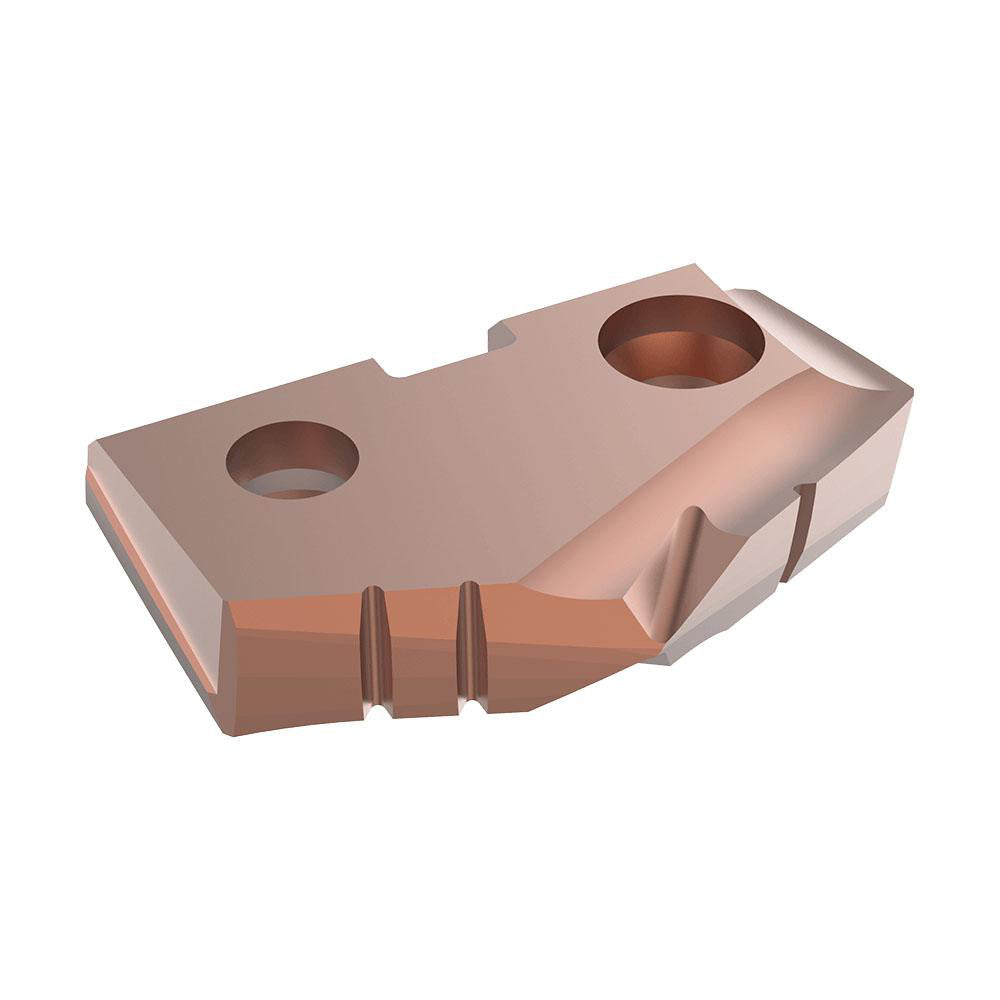 Allied Machine and Engineering 452H-0109 Spade Drill Insert 1-9/32" Dia, Seat Size 2, Cobalt, 132 deg Point