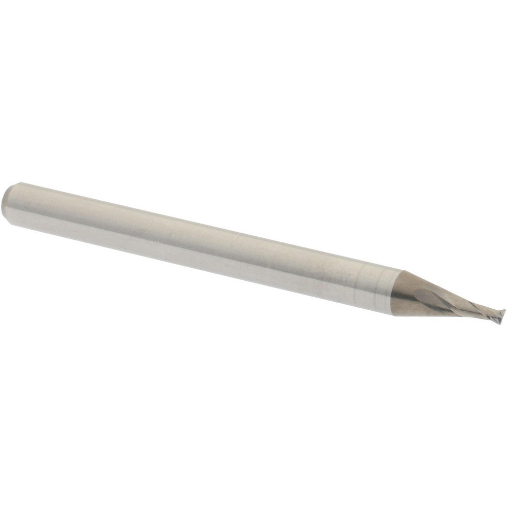 Accupro 00037564 Square End Mill 3/64'' Dia, 3/32'' LOC, 1/8'' Shank Dia, 1-1/2'' OAL, 2 Flutes, Solid Carbide
