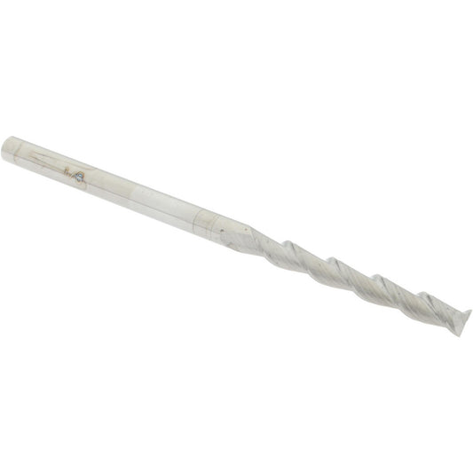 Accupro 00037598 Square End Mill 1/8'' Dia, 1'' LOC, 1/8'' Shank Dia, 2-1/2'' OAL, 2 Flutes, Solid Carbide