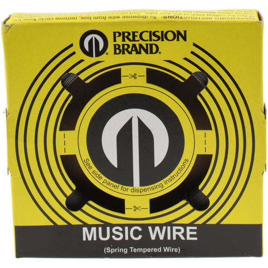 Precision Brand Products 21020 8 Gage, 0.02 Inch Diameter x 937 Ft. Long, High Carbon Steel, Tempered Music Wire Coil
