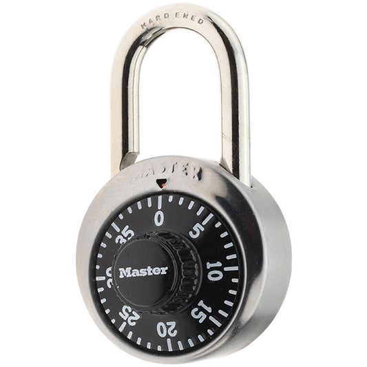 Master Lock 1502 Combination Lock Steel, 1-7/8" Wide