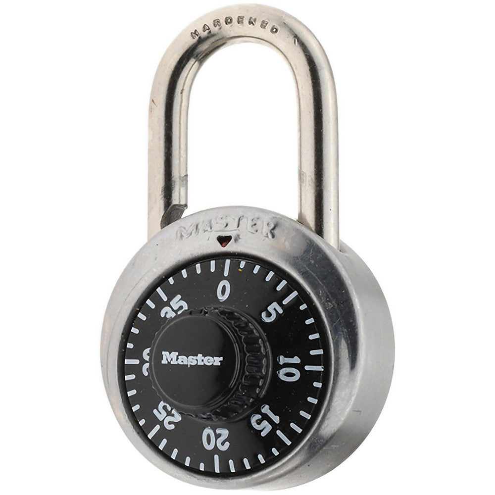 Master Lock 1525-V614 Combination Lock Steel, 1-7/8" Wide