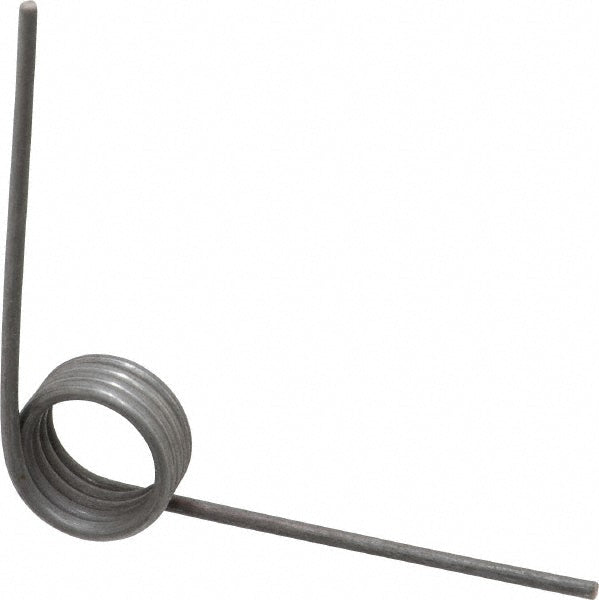 Gardner Spring GT7840609-ML 90&deg Deflection Angle, 0.678" OD, 0.078" Wire Diam, 4-1/4 Coils, Torsion Spring