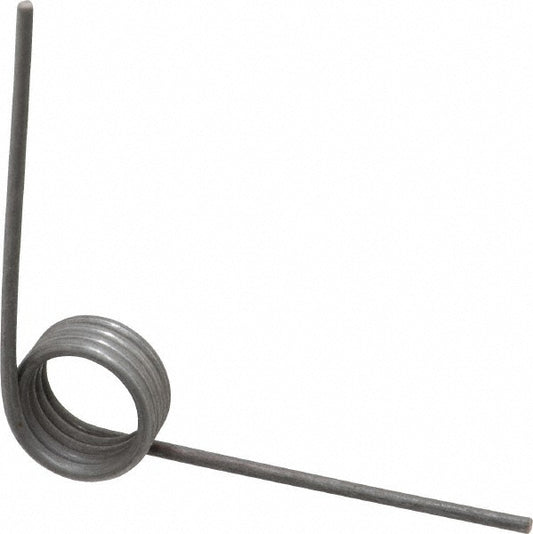 Gardner Spring GT7840609-ML 90&deg Deflection Angle, 0.678" OD, 0.078" Wire Diam, 4-1/4 Coils, Torsion Spring