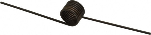 Gardner Spring 609180105ML 180&deg Deflection Angle, 0.982" OD, 0.106" Wire Diam, 7 Coils, Torsion Spring