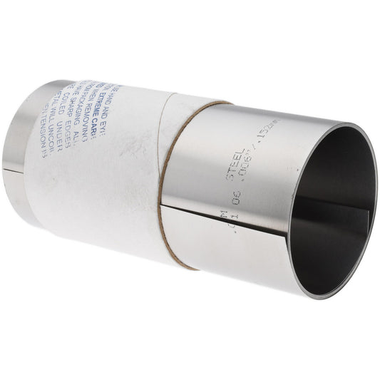 Precision Brand Products 16345 Shim Stock 0.006'' Thick, 100'' Long, 6" Wide, 1010 Low Carbon Steel