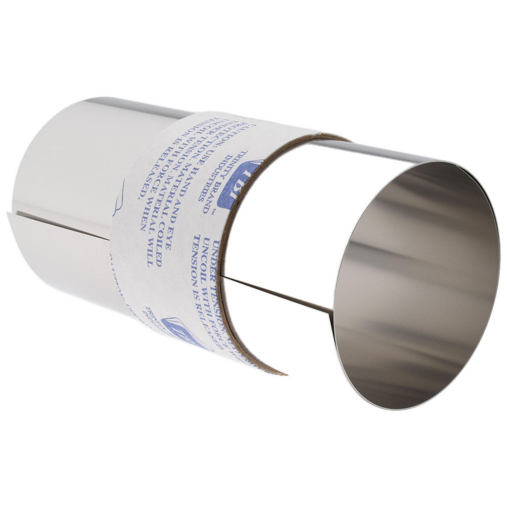 Trinity Brand Industries M-SN-3 Shim Stock 0.003'' Thick, 50'' Long, 6" Wide, 302 Stainless Steel