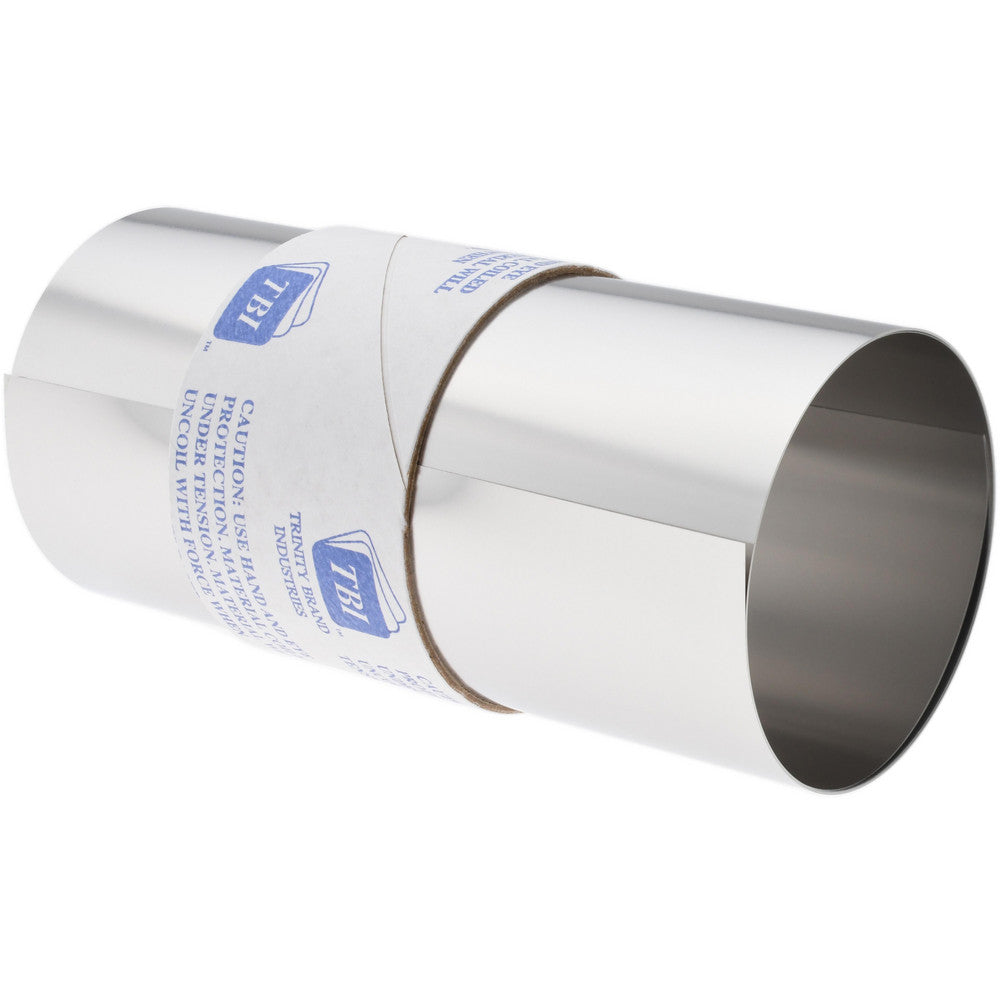 Trinity Brand Industries M-SN-4 Shim Stock 0.004'' Thick, 50'' Long, 6" Wide, 302 Stainless Steel