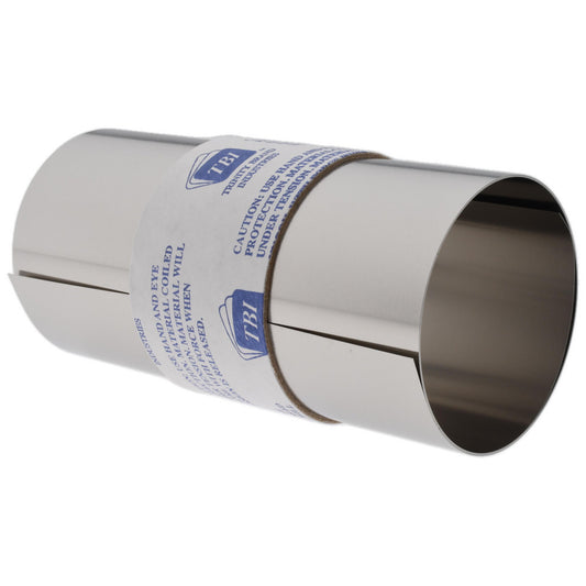 Trinity Brand Industries M-SN-5 Shim Stock 0.005'' Thick, 50'' Long, 6" Wide, 302 Stainless Steel