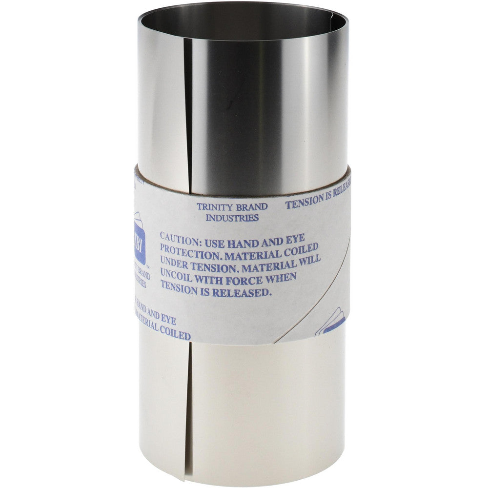 Trinity Brand Industries M-SN-8 Shim Stock 0.008'' Thick, 50'' Long, 6" Wide, 302 Stainless Steel