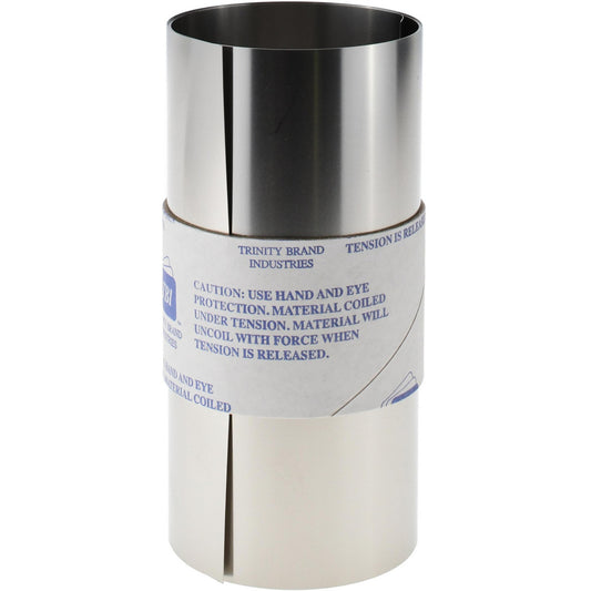 Trinity Brand Industries M-SN-8 Shim Stock 0.008'' Thick, 50'' Long, 6" Wide, 302 Stainless Steel