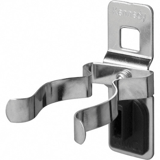 Kennedy 99836 1" Diam, Single Spring Clip Pegboard Hook