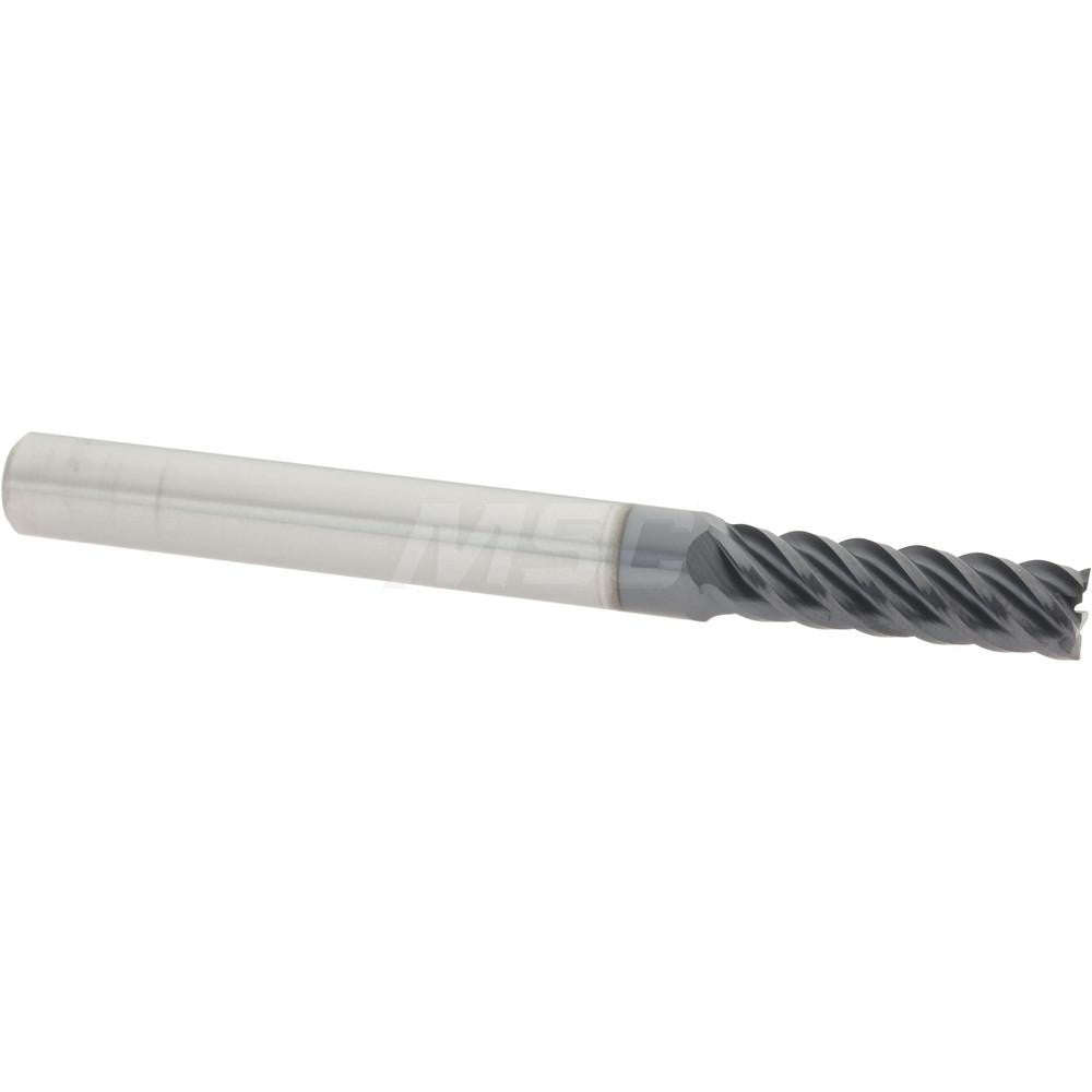Accupro 95168401 Square End Mill 7/32" Dia, 3/4" LOC, 5 Flutes, Solid Carbide