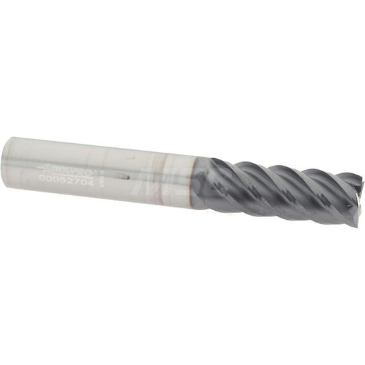 Accupro 95168250 Square End Mill  0.3750" Dia, 1" LOC, 0.375" Shank Dia, 2.5" OAL, 5 Flutes, Solid Carbide