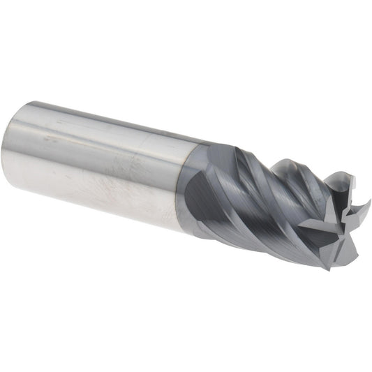 Accupro 00052860 Square End Mill 3/4'' Dia, 1'' LOC, 3/4'' Shank Dia, 3'' OAL, 5 Flutes, Solid Carbide
