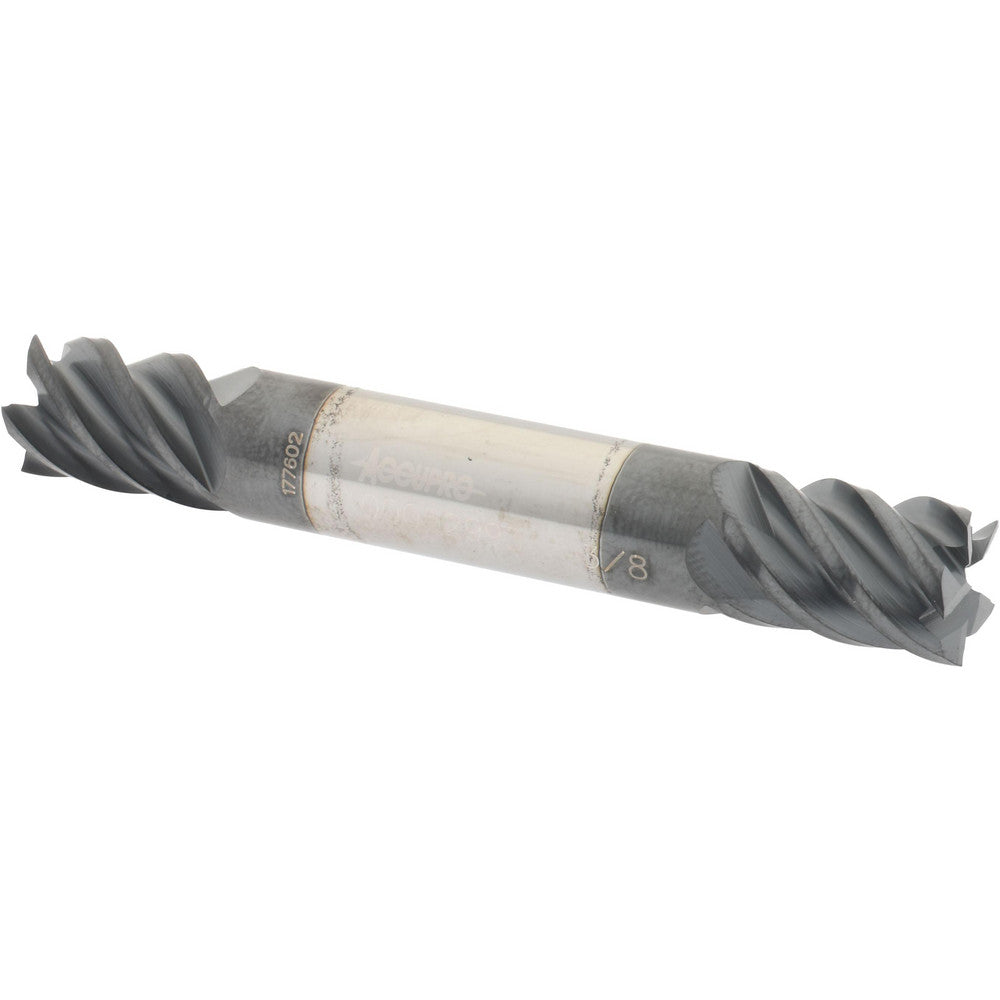 Accupro 00052993 Square End Mill 3/8'' Dia, 1/2'' LOC, 3/8'' Shank Dia, 2-1/2'' OAL, 5 Flutes, Solid Carbide