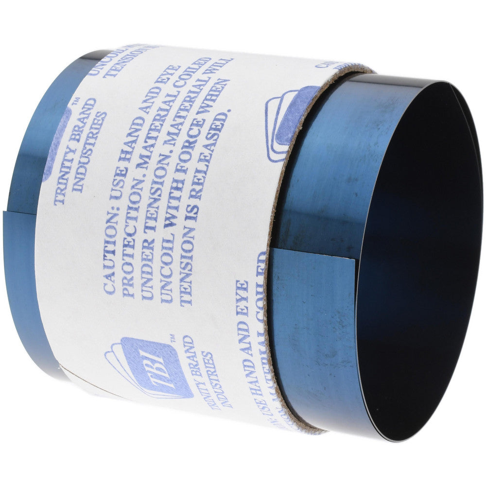 Trinity Brand Industries M-3BLT50-2 Shim Stock 0.002'' Thick, 50'' Long, 3" Wide, 1095 High Carbon,Blue Tempered Spring Steel