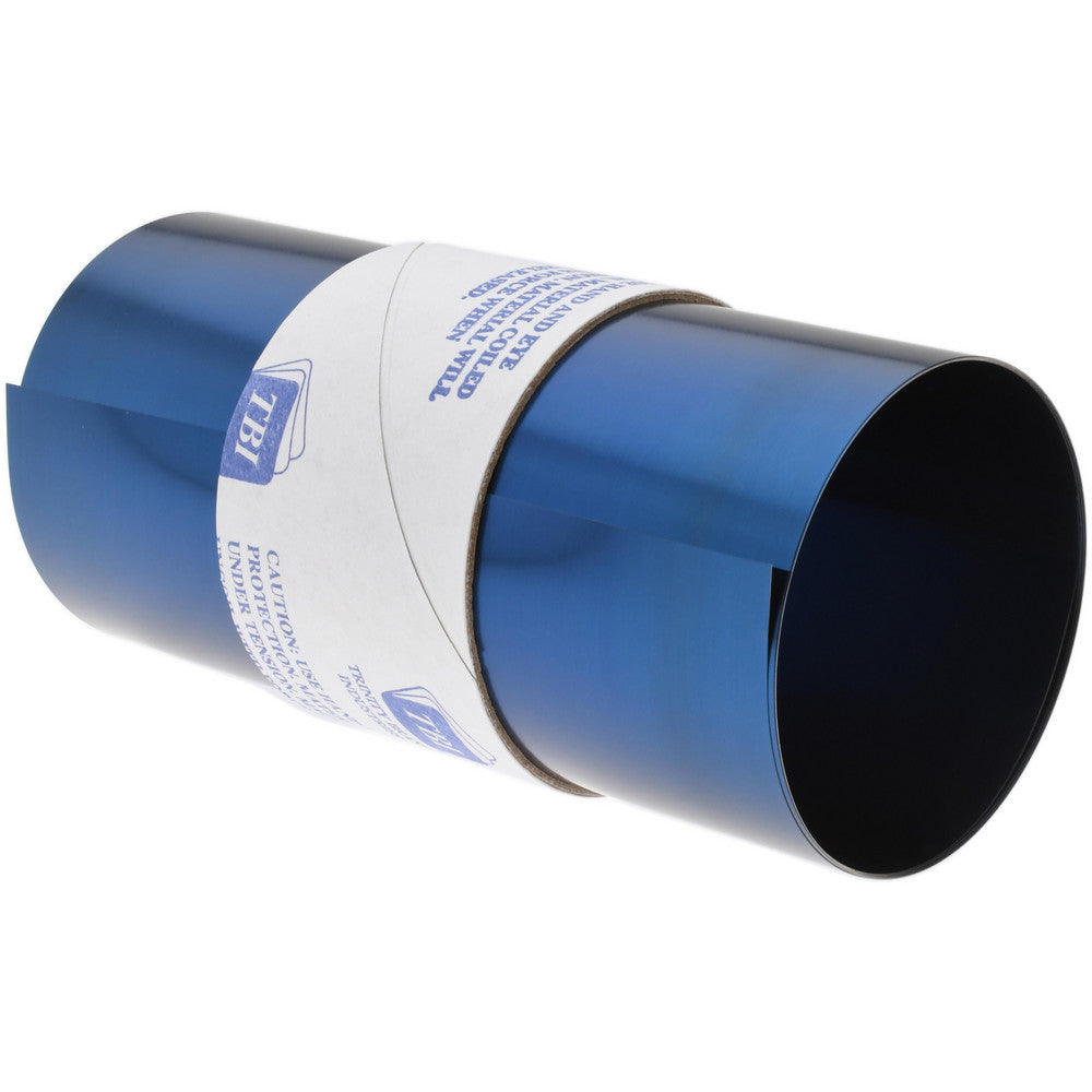 Trinity Brand Industries M-6BLT50-5 Shim Stock 0.005'' Thick, 50'' Long, 6" Wide, 1095 High Carbon,Blue Tempered Spring Steel