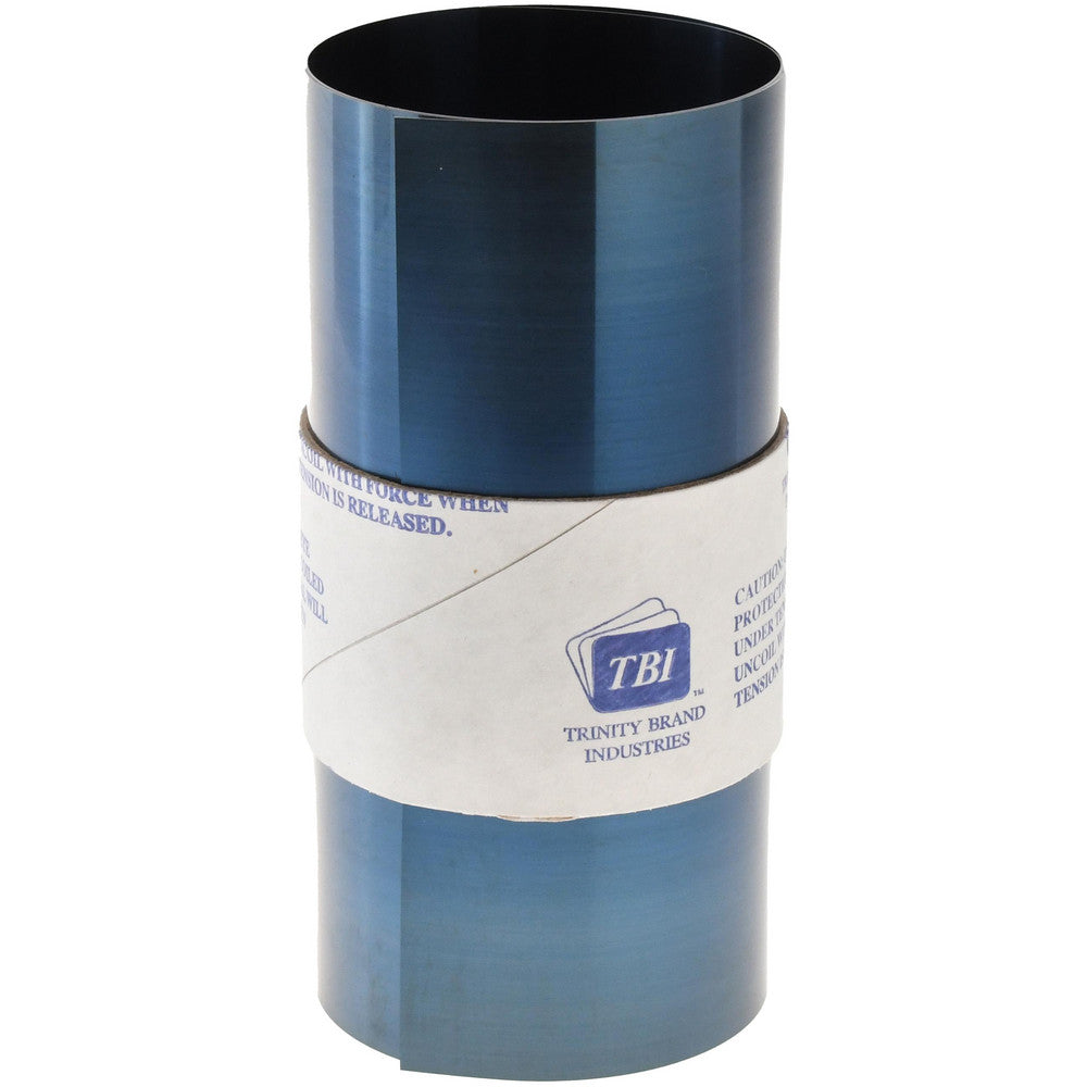 Trinity Brand Industries M-6BLT50-7 Shim Stock 0.007'' Thick, 50'' Long, 6" Wide, 1095 High Carbon,Blue Tempered Spring Steel