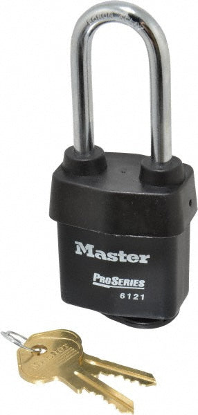 Master Lock 6121KALJ-12G101 Padlock Laminated Steel, Keyed Alike, 2-1/8" Wide