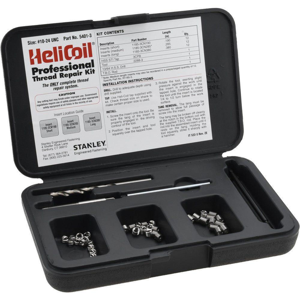 Heli-Coil 5401-3 Thread Repair Kit Threaded Insert