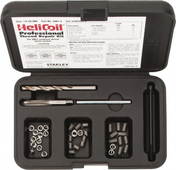 Heli-Coil 5401-4 Thread Repair Kit Threaded Insert