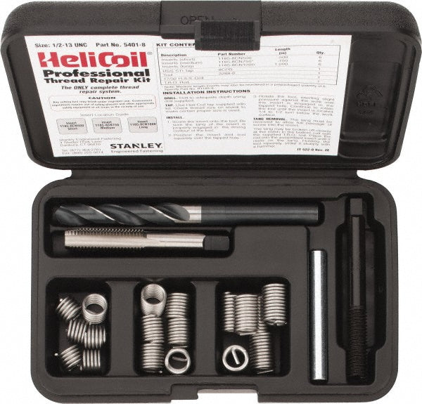 Heli-Coil 5401-8 Thread Repair Kit Threaded Insert