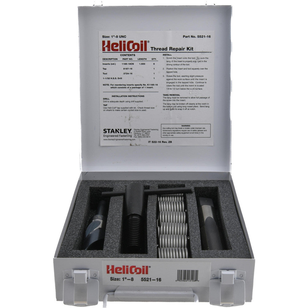 Heli-Coil 5521-16 Thread Repair Kit Threaded Insert