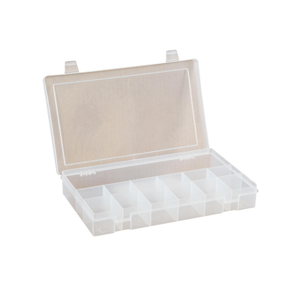 Durham SP13-CLEAR 13 Compartment Clear Small Parts Compartment Box