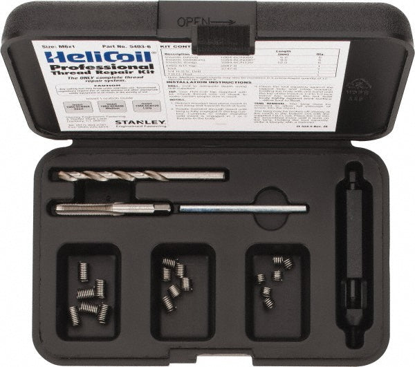 Heli-Coil 5403-6 Thread Repair Kit Threaded Insert
