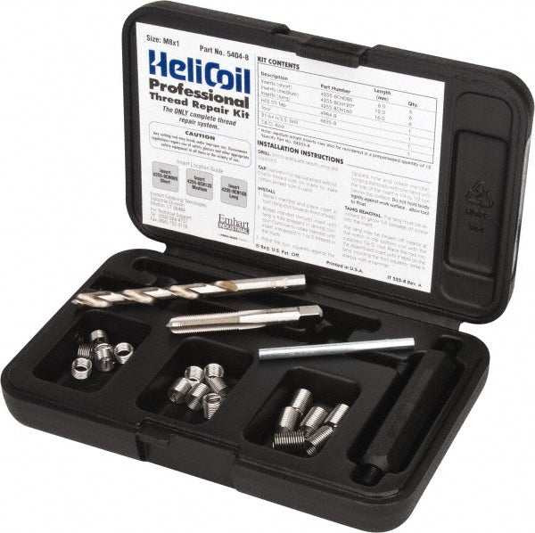 Heli-Coil 5404-8 Thread Repair Kit Threaded Insert