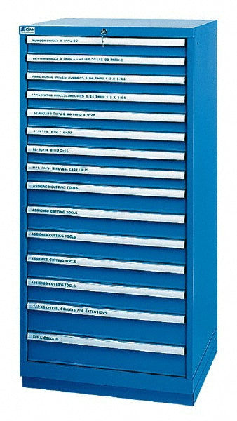 LISTA TCC-21-FTB-CB Tool Crib Steel Storage Cabinet 28-1/4" Wide, 28-1/2" Deep, 59-1/2" High