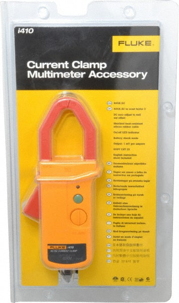 Fluke I410 Clamp Use with Digital Multimeter Power Quality Meter & Scope Meter