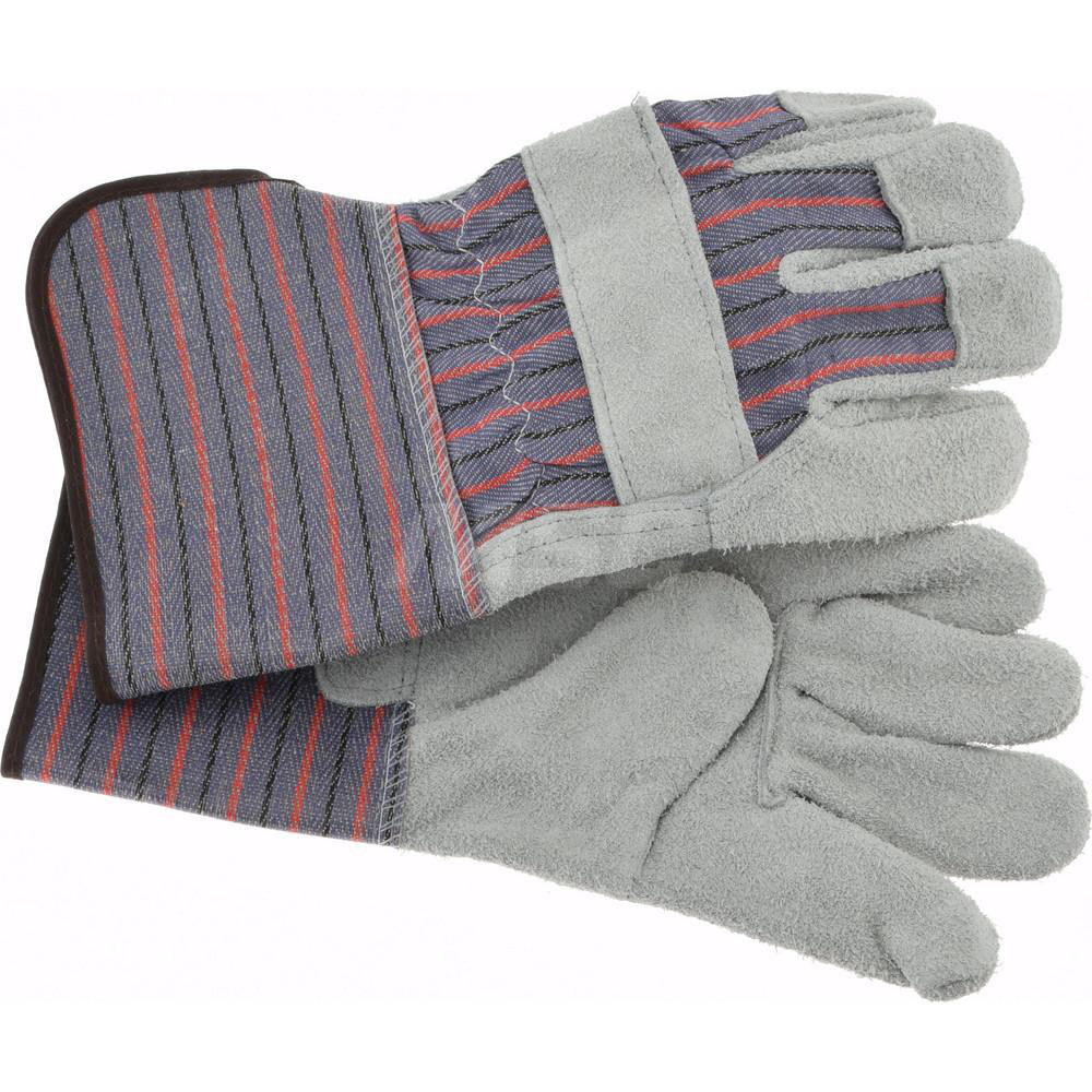 PRO-SAFE 84-7632/L Work Gloves PRO-SAFE Size Large, Cotton Lined, Cowhide