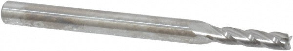 Kyocera SGS Precision Tools 35475 Square End Mill 3/32" Dia, 3/8" LOC, 4 Flute, Solid Carbide