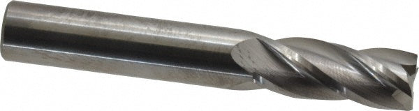 Kyocera SGS Precision Tools 35485 Square End Mill 3/8" Dia, 7/8" LOC, 4 Flute, Solid Carbide