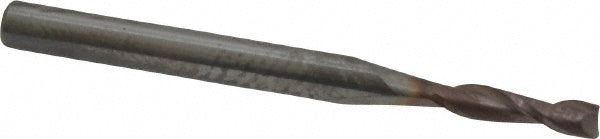 Kyocera SGS Precision Tools 35301 Square End Mill 3/32" Dia, 3/8" LOC, 2 Flute, Solid Carbide
