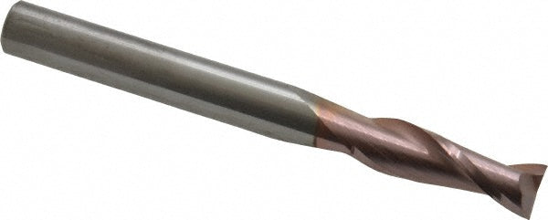 Kyocera SGS Precision Tools 35306 Square End Mill 1/4" Dia, 3/4" LOC, 2 Flute, Solid Carbide
