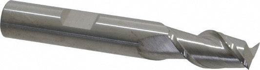 Kyocera SGS Precision Tools 34509 Square End Mill 3/8'' Dia, 3/4'' LOC, 3/8'' Shank Dia, 2-1/2'' OAL, 2 Flutes, Solid Carbide